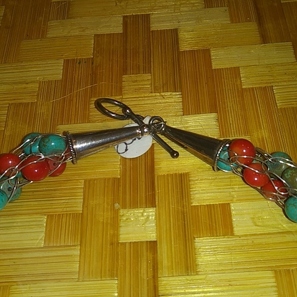 Turquoise & Coral Set - Picture 5 of 6